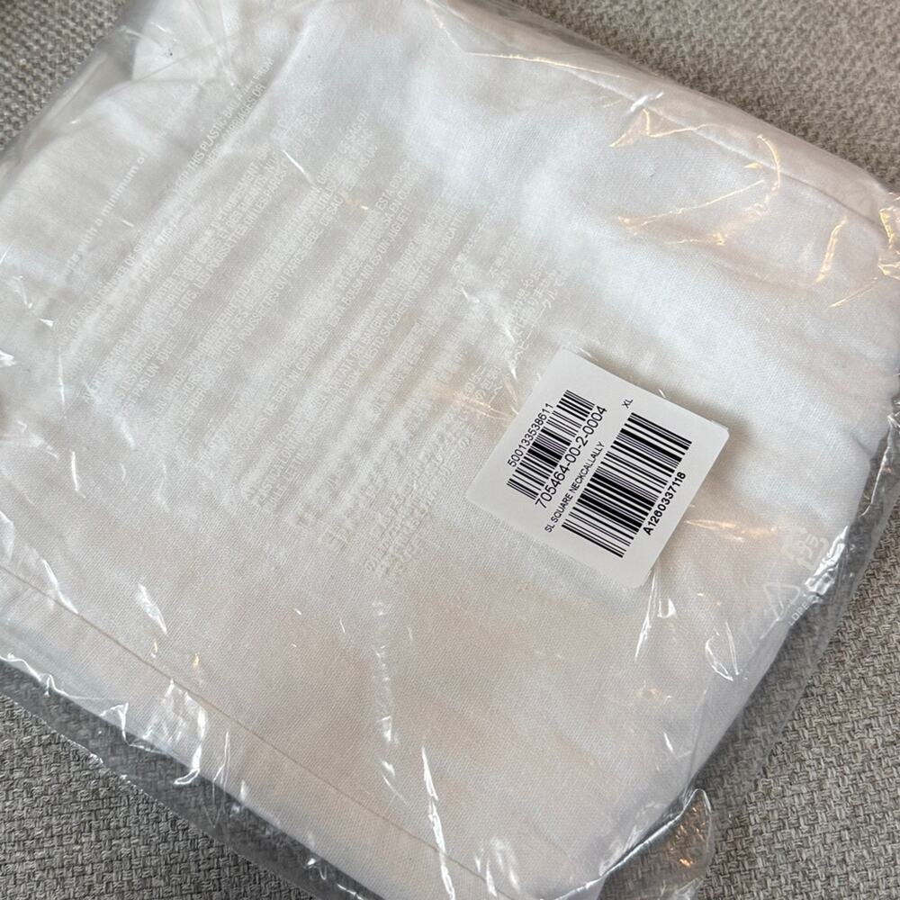 Old Navy White Lilies Square-Neck Linen-Blend Mini Dress - Picture 12 of 12